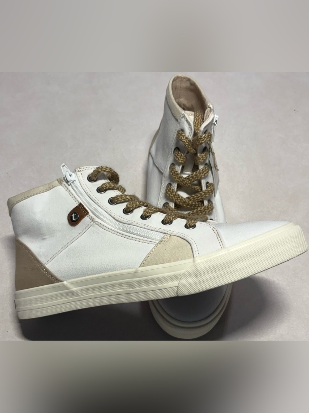 Taos Top Soul High Top Canvas Retro Sneakers Women's Size 9.5